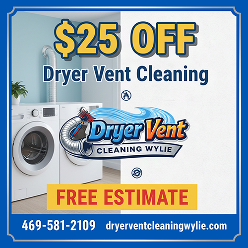 Dryer Vent Cleaning Wylie TX Offers